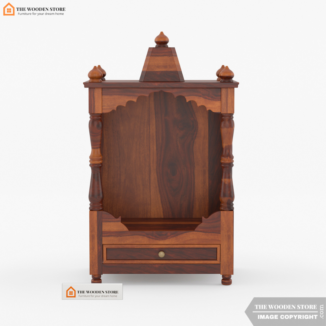 Shiva Home Temple (Honey Finish)