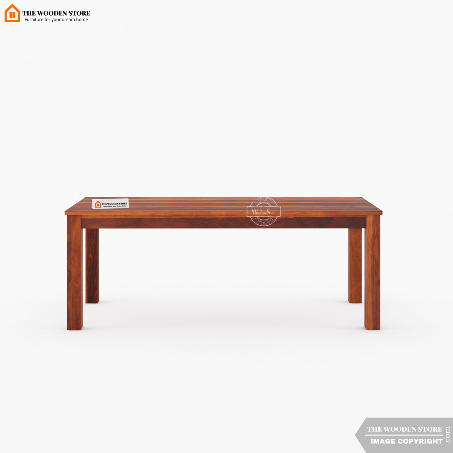 Bob 8 Seater Dining Set (Honey Finish)