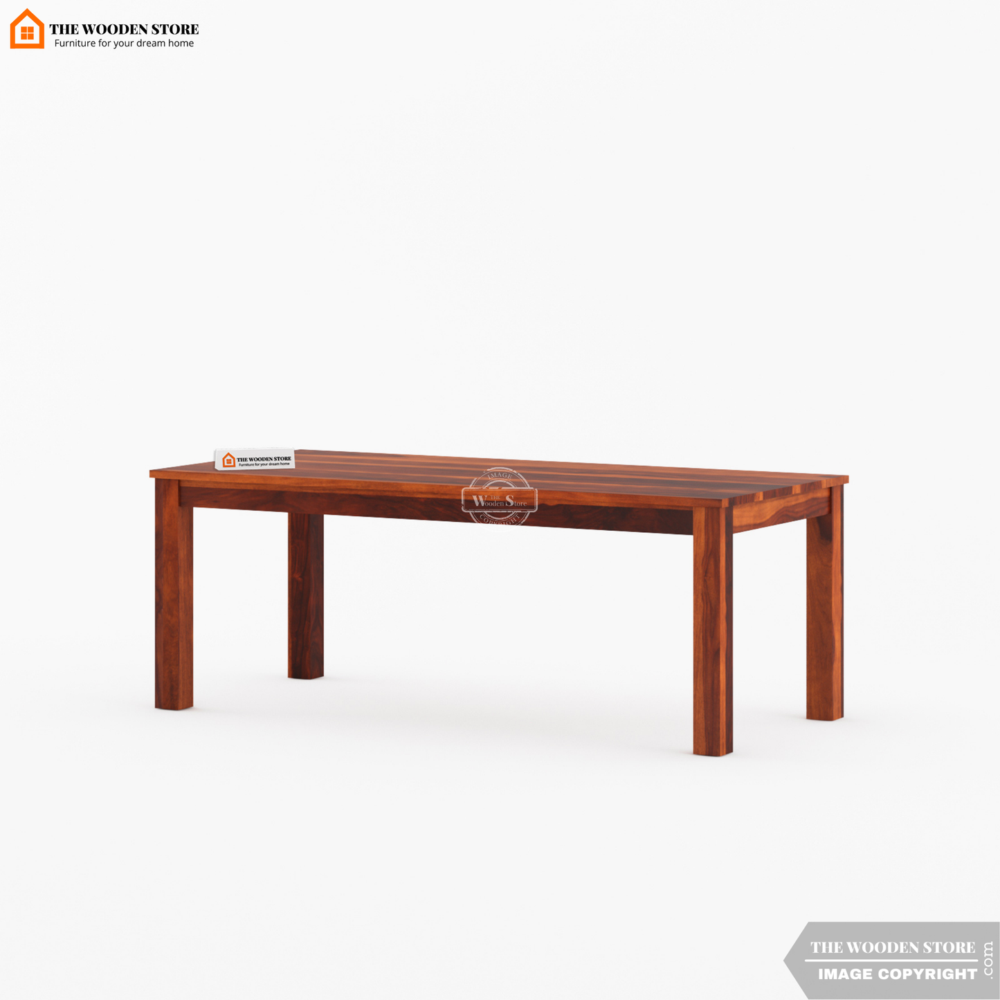 Bob 8 Seater Dining Set (Honey Finish)