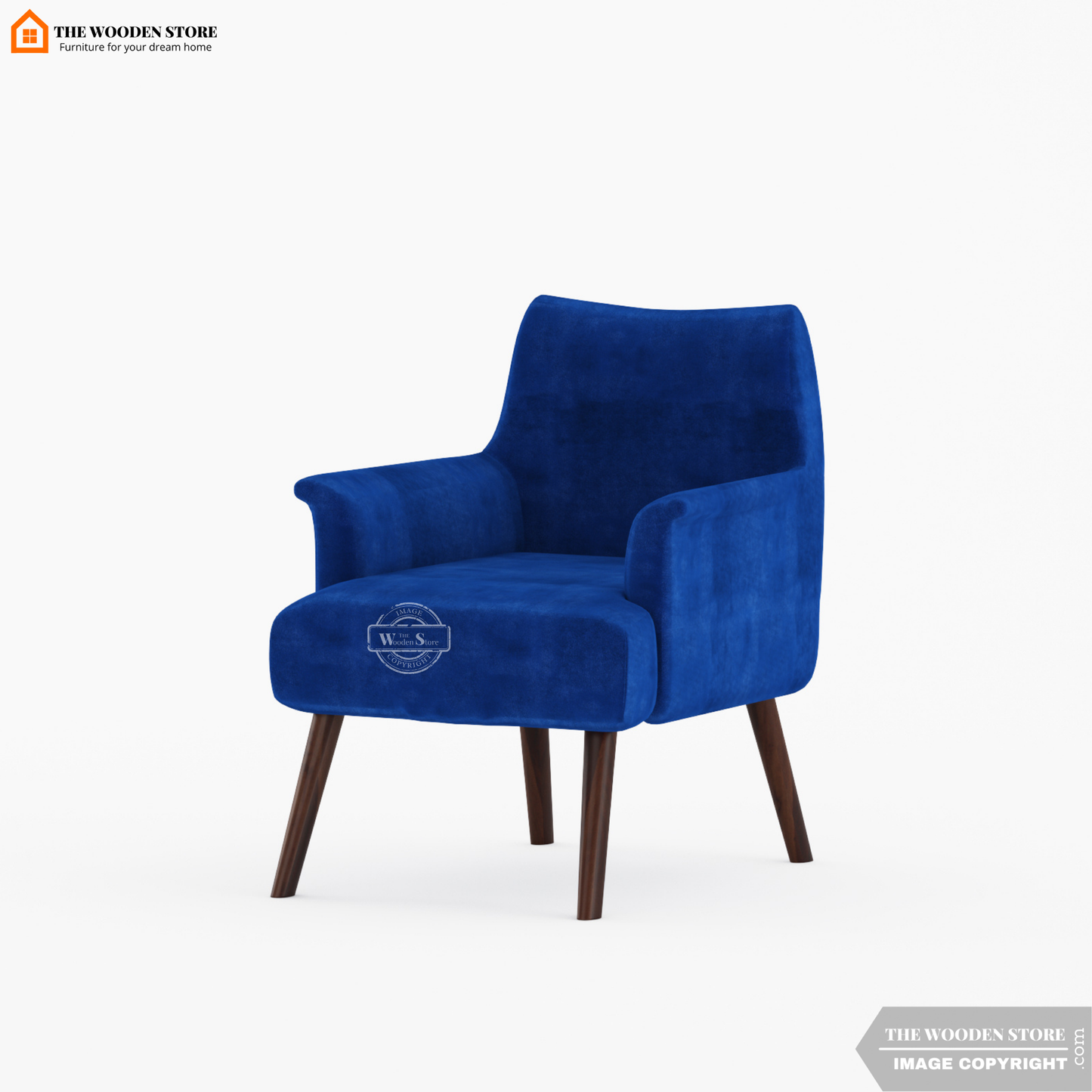 Aurora Lounge Chair (Marine Blue)