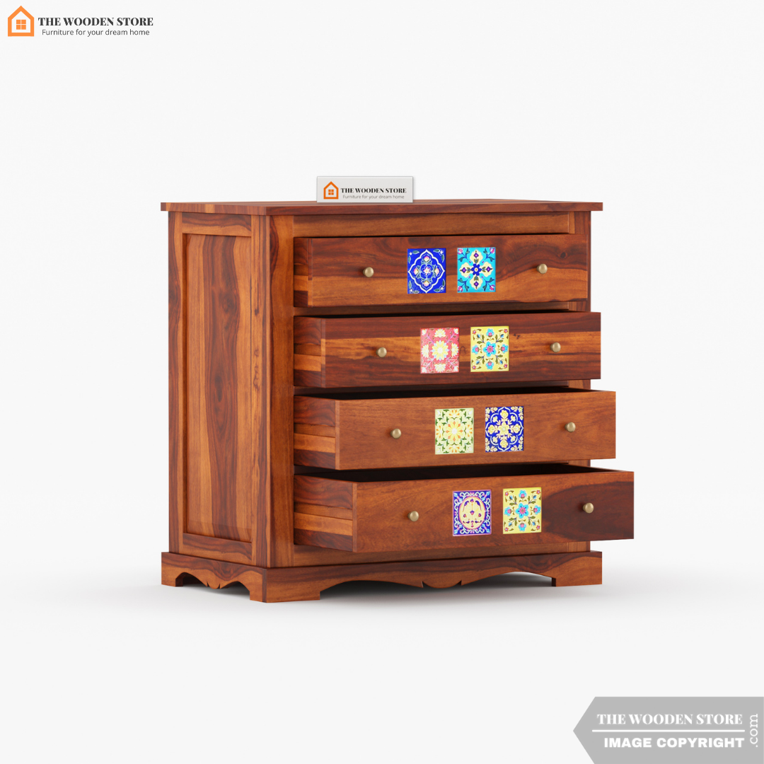 Bunny Chest Of Drawer (Honey Finish)