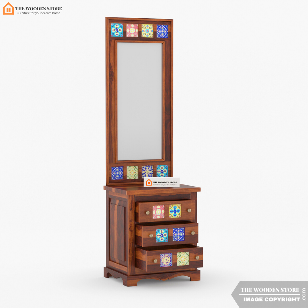 Bunny Dressing Table (Honey Finish)