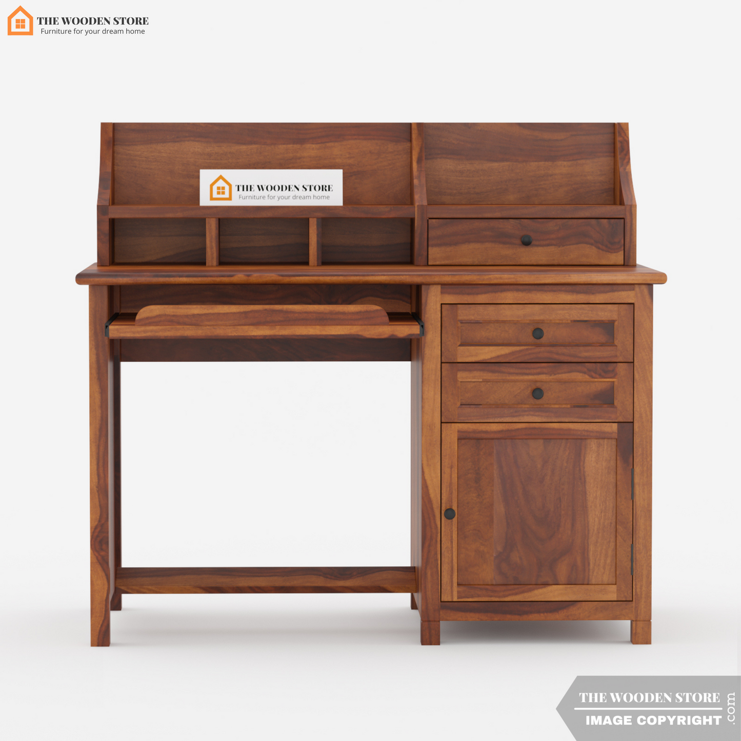 Nemo Study Table (Honey Finish)