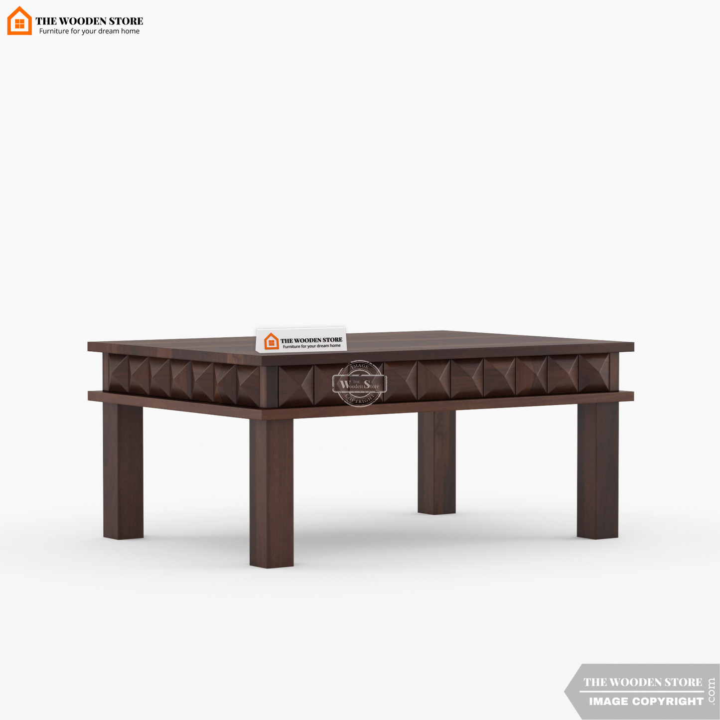 Morris Coffee Table (Walnut Finish)