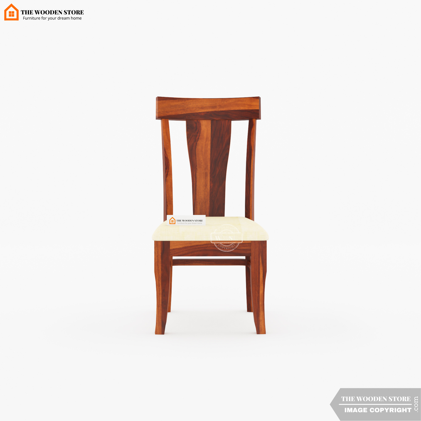 Velma 4 Seater Dining Set (Honey Finish)