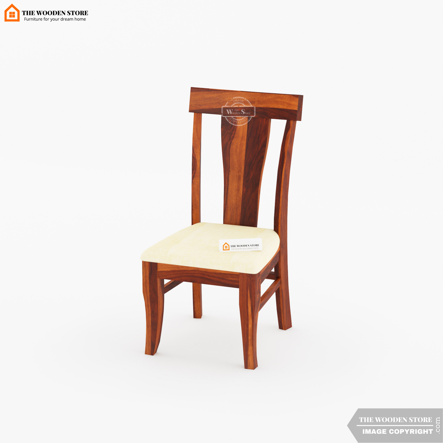Velma 4 Seater Dining Set (Honey Finish)