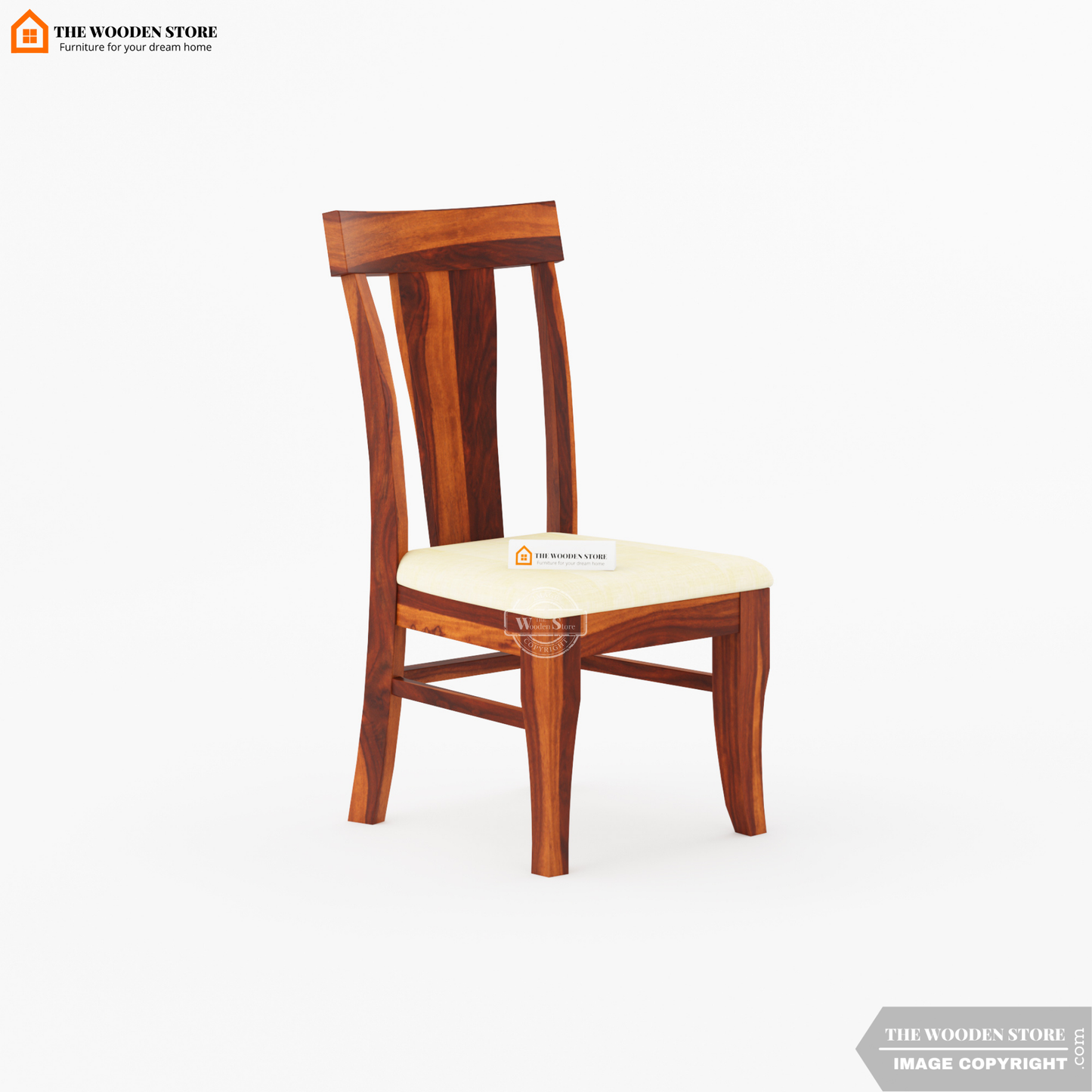 Velma 4 Seater Dining Set (Honey Finish)