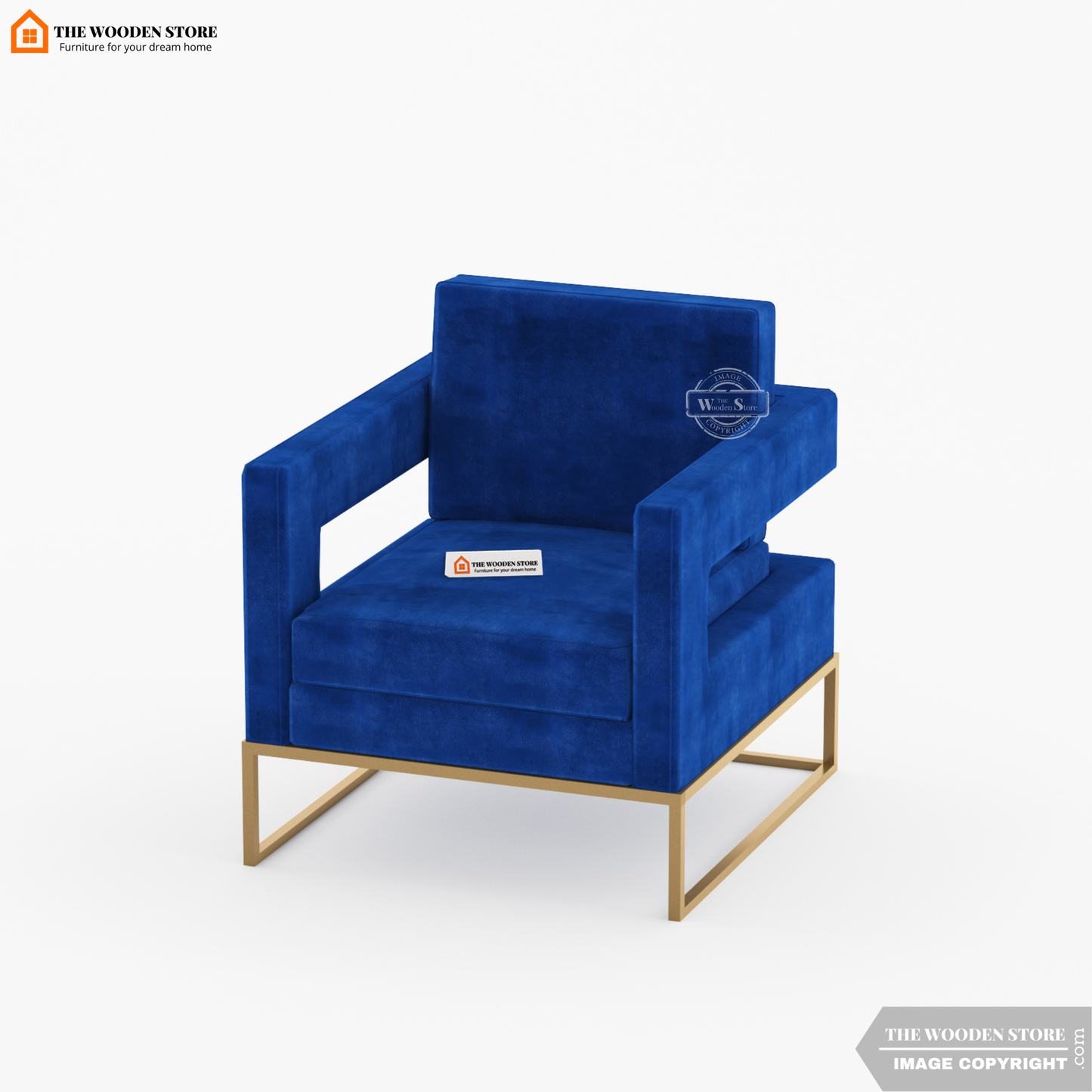 Verve Arm Chair (Marine Blue)