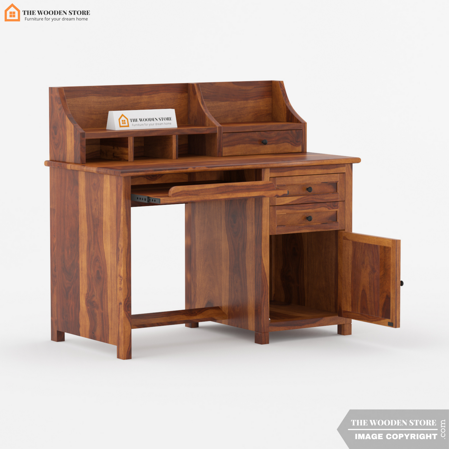 Nemo Study Table (Honey Finish)