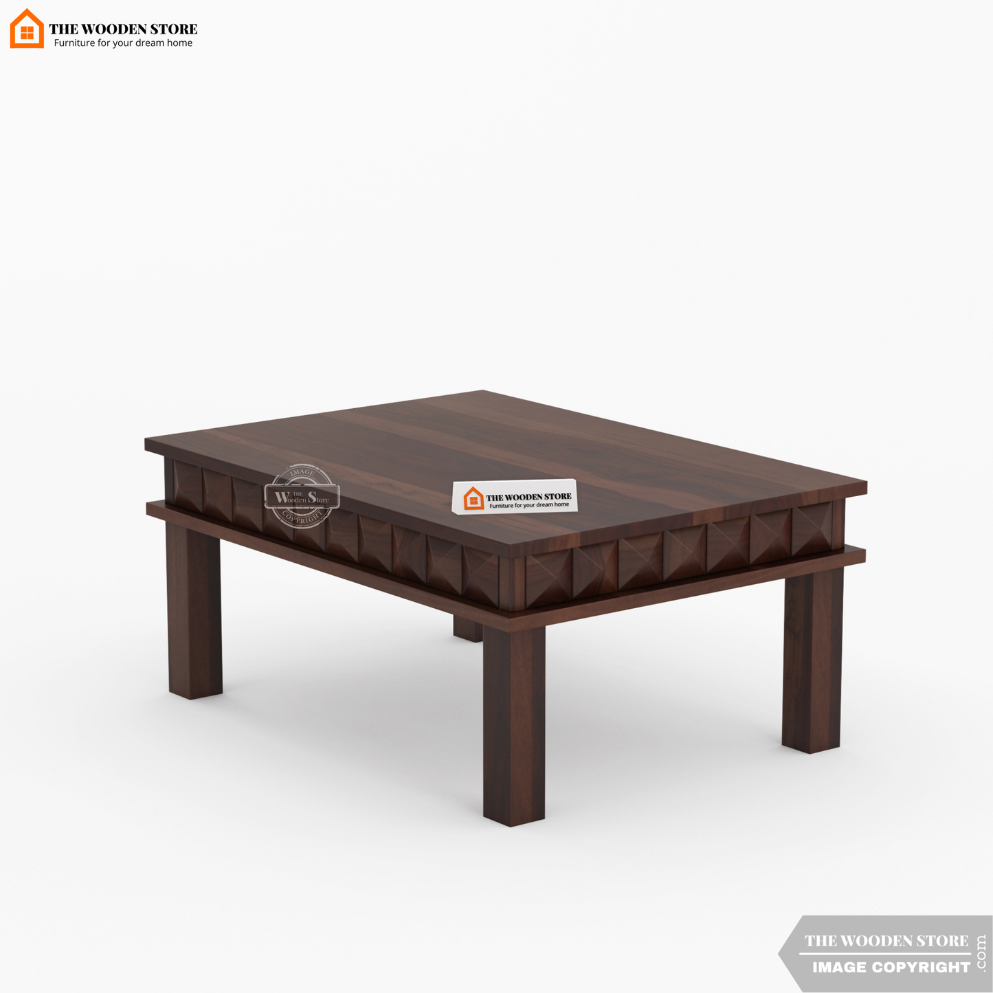 Morris Coffee Table (Walnut Finish)