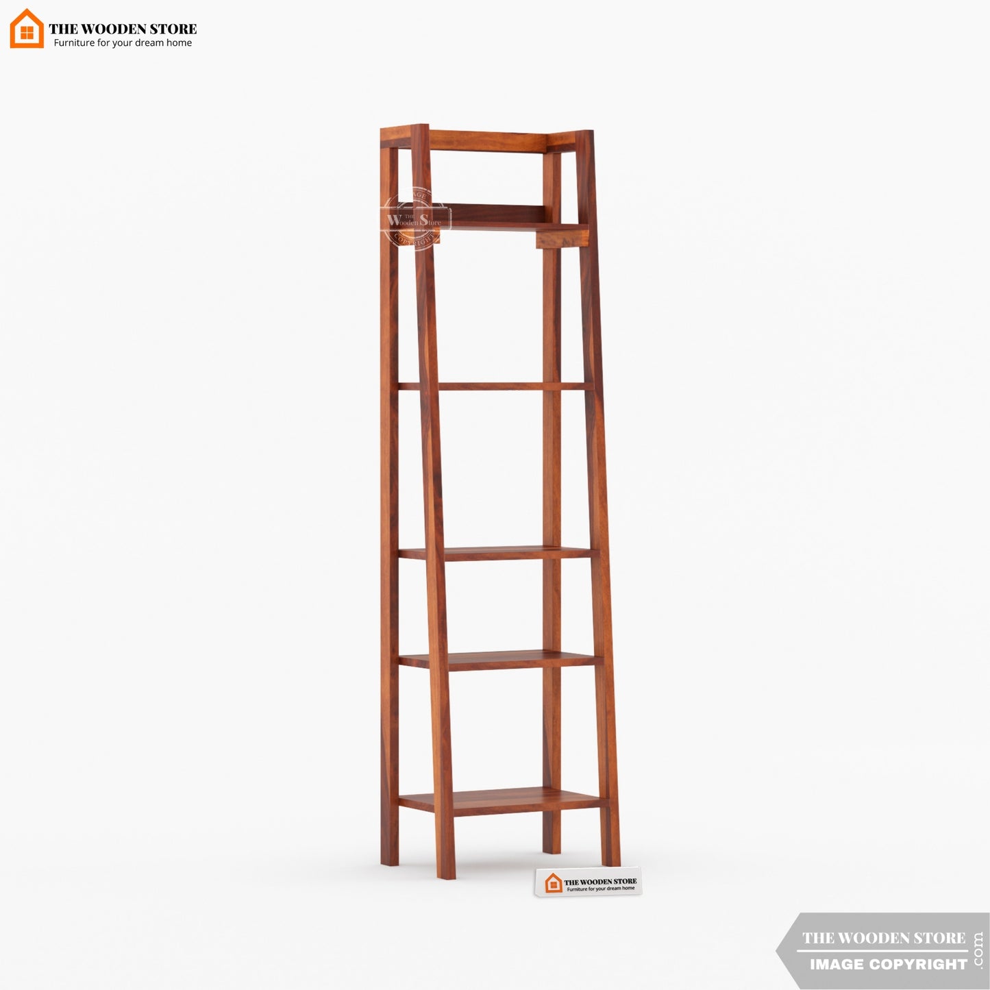 Teaire Large Bar Cabinet (Honey Finish)