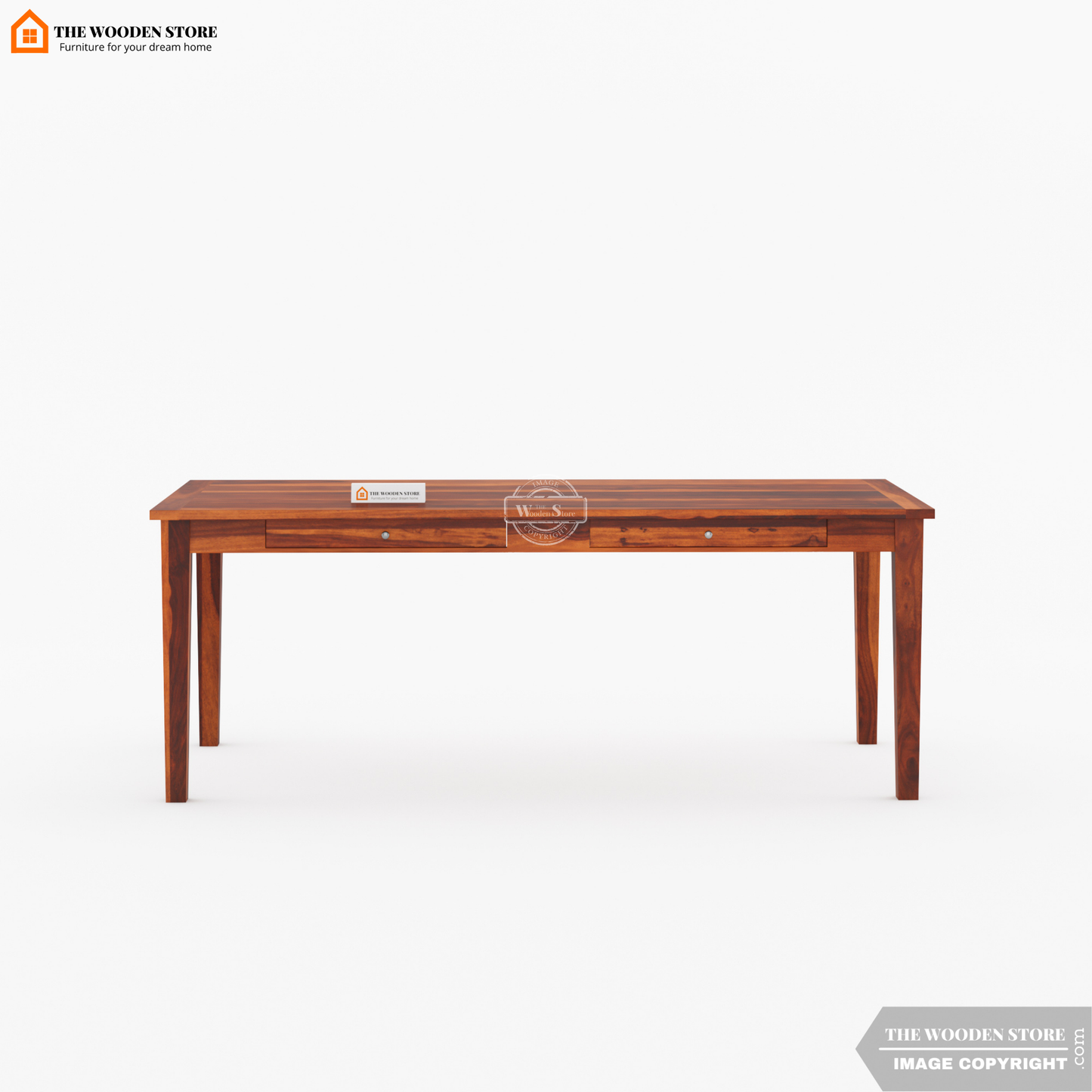 Velma 8 Seater Dining Set (Honey Finish)