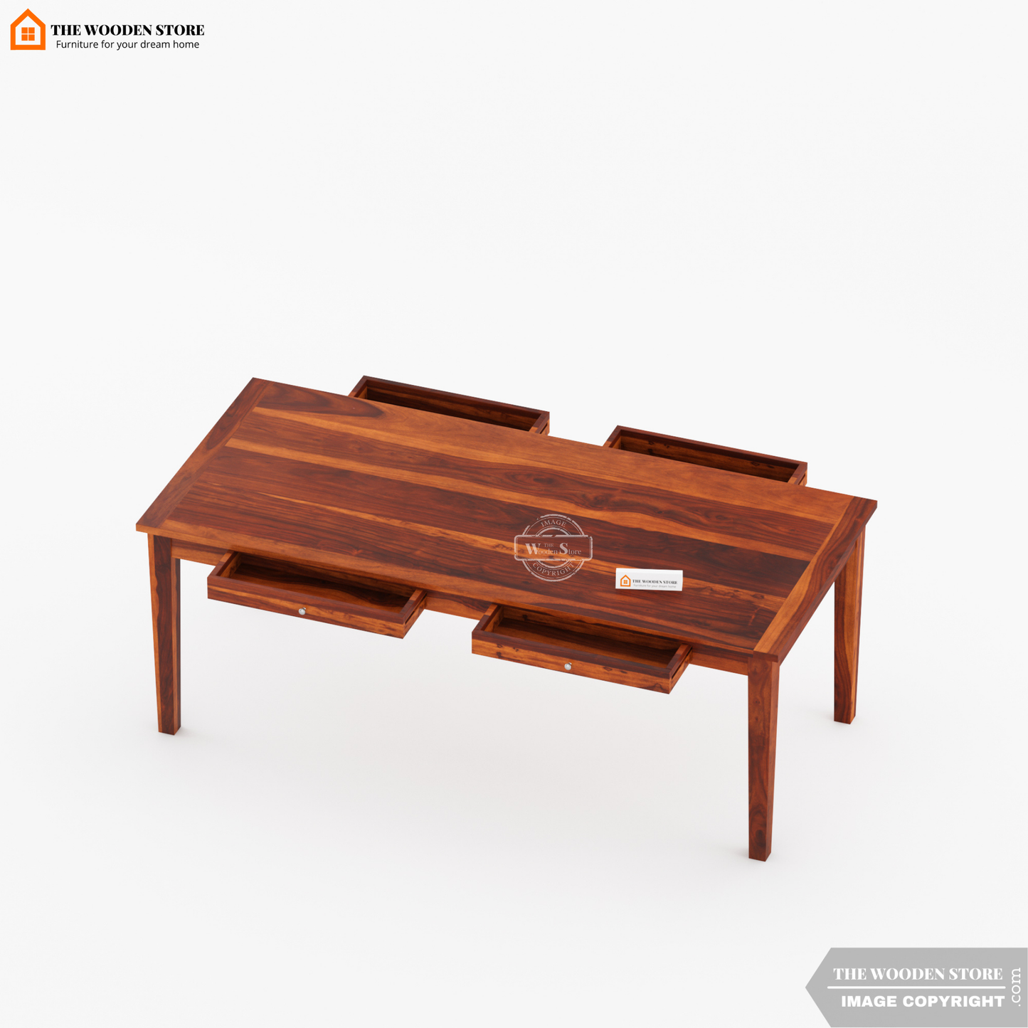Velma 8 Seater Dining Set (Honey Finish)