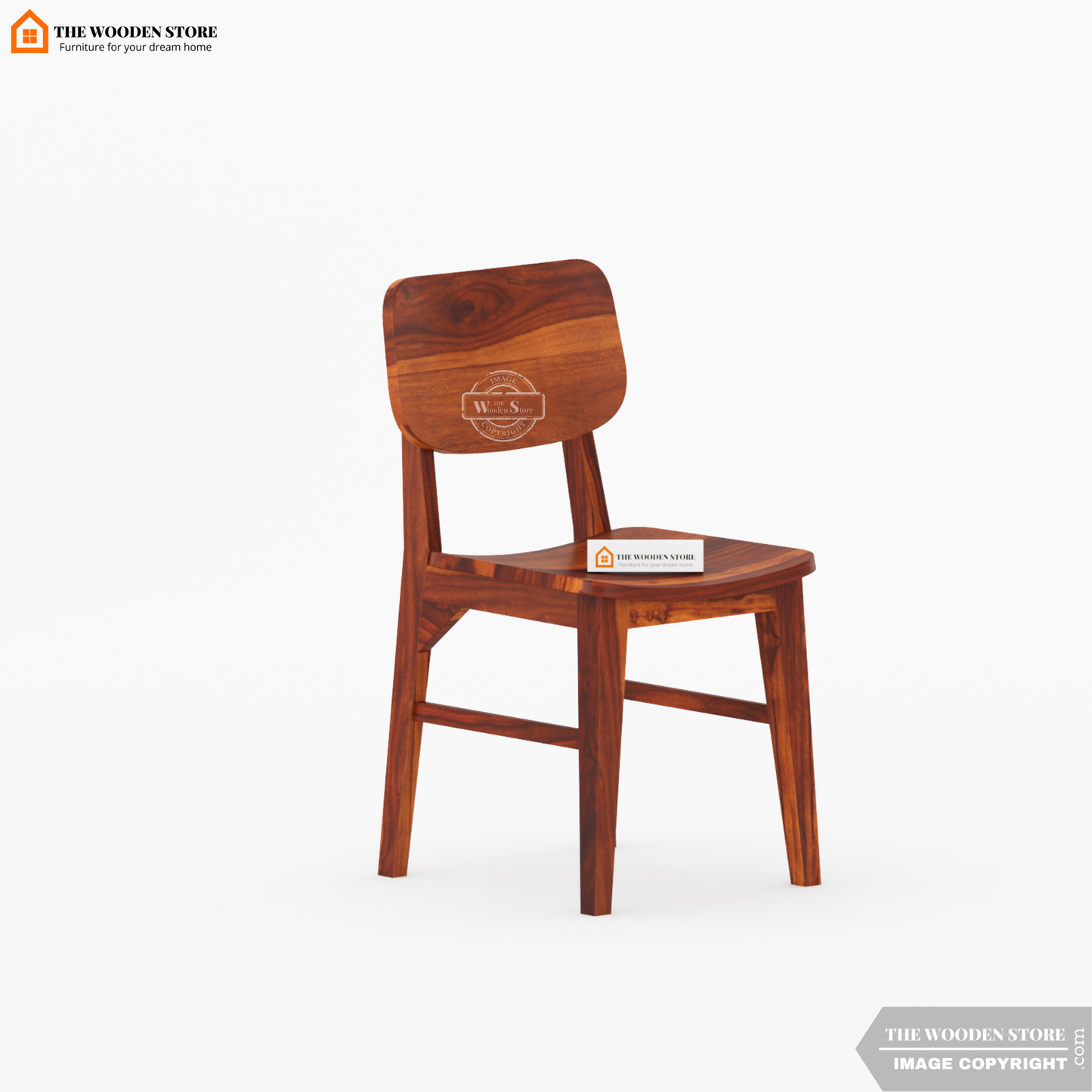 Folmar 6 Seater Dining Set (Honey Finish)