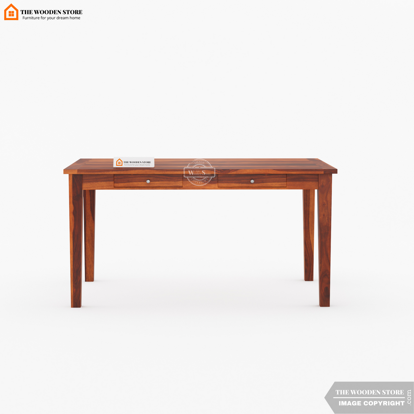 Velma 6 Seater Dining Set (Honey Finish)