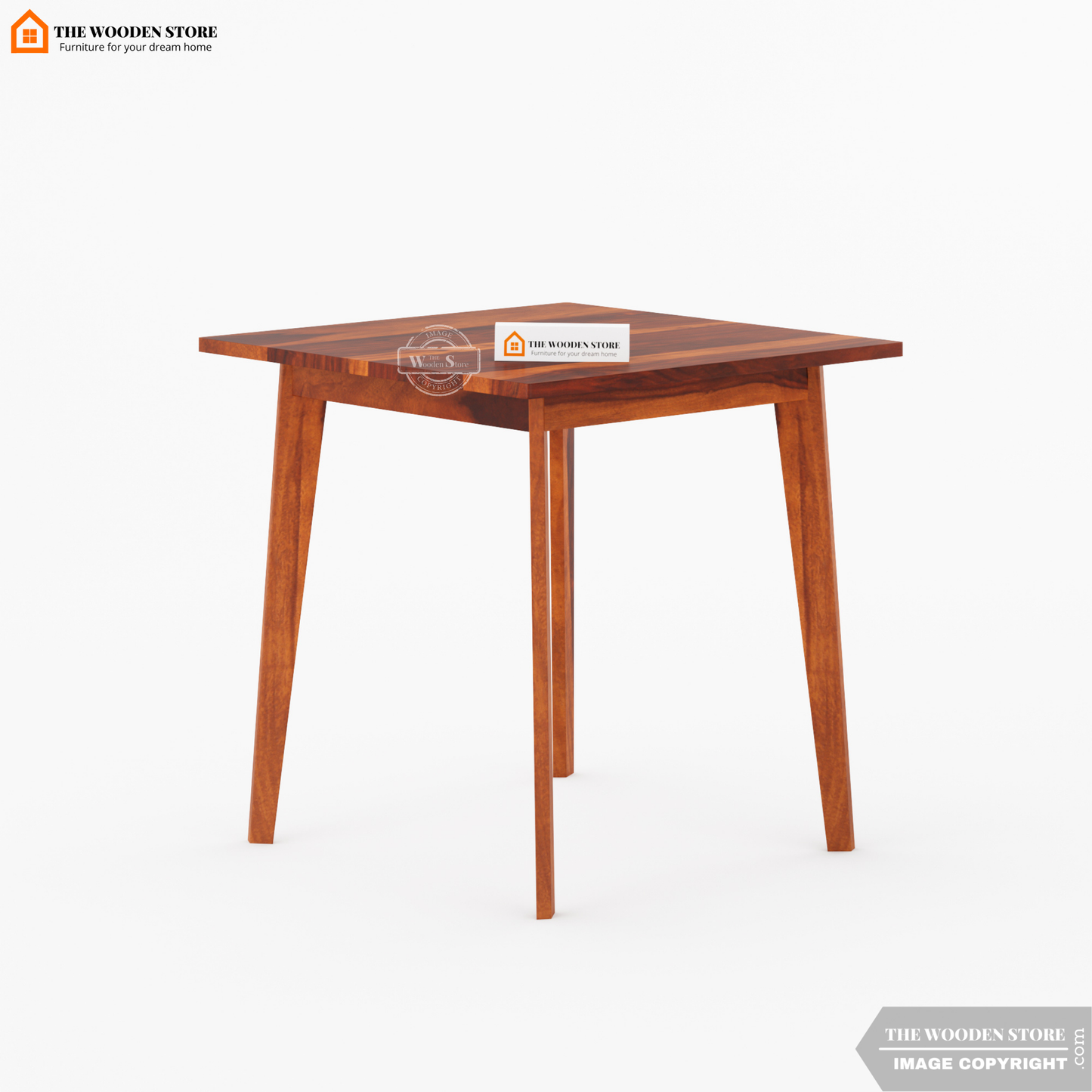 Sharon 2 Seater Dining Set (Honey Finish)