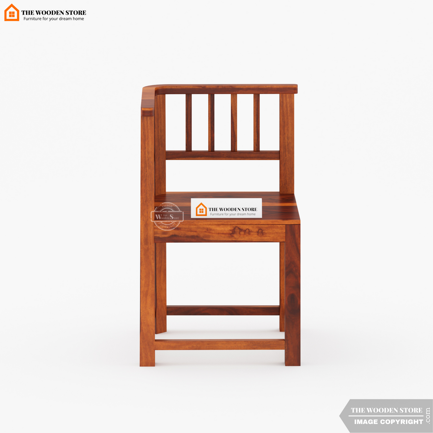 Carson 4 Seater Dining Set (Honey Finish)