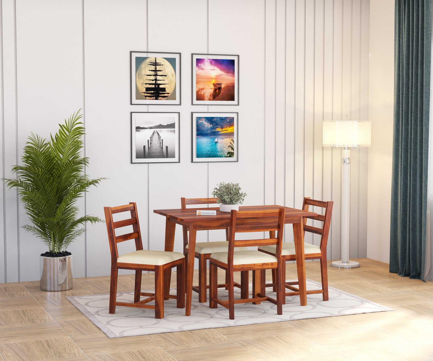 4 Seater Dining Set