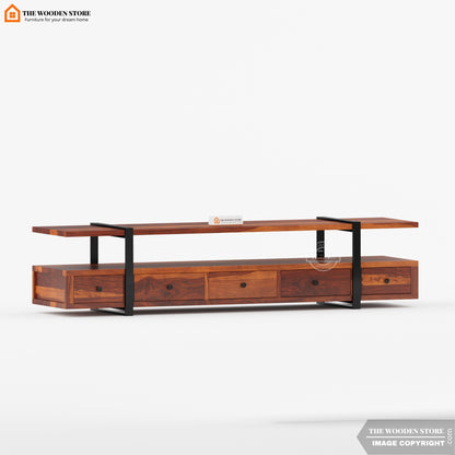 Stannis Tv Unit (Honey Finish)