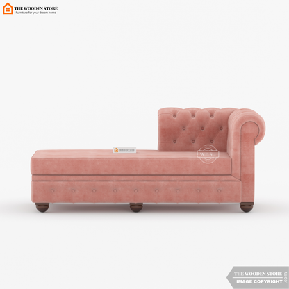 Ronin Chaise Lounge (Blush Pink)
