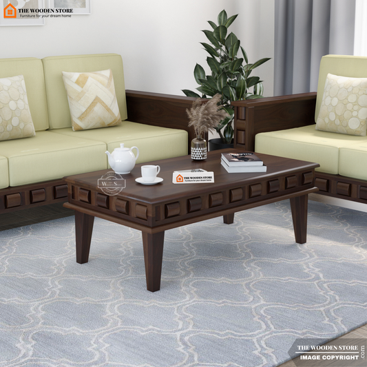 Woodwave Coffee Table (Walnut Finish)