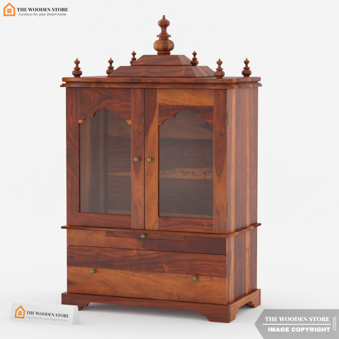 Riddhi Home Temple (Honey Finish)