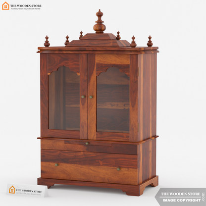 Riddhi Home Temple (Honey Finish)