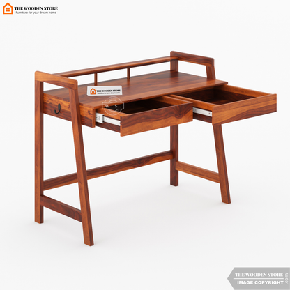 Ohana Study Table (Honey Finish)
