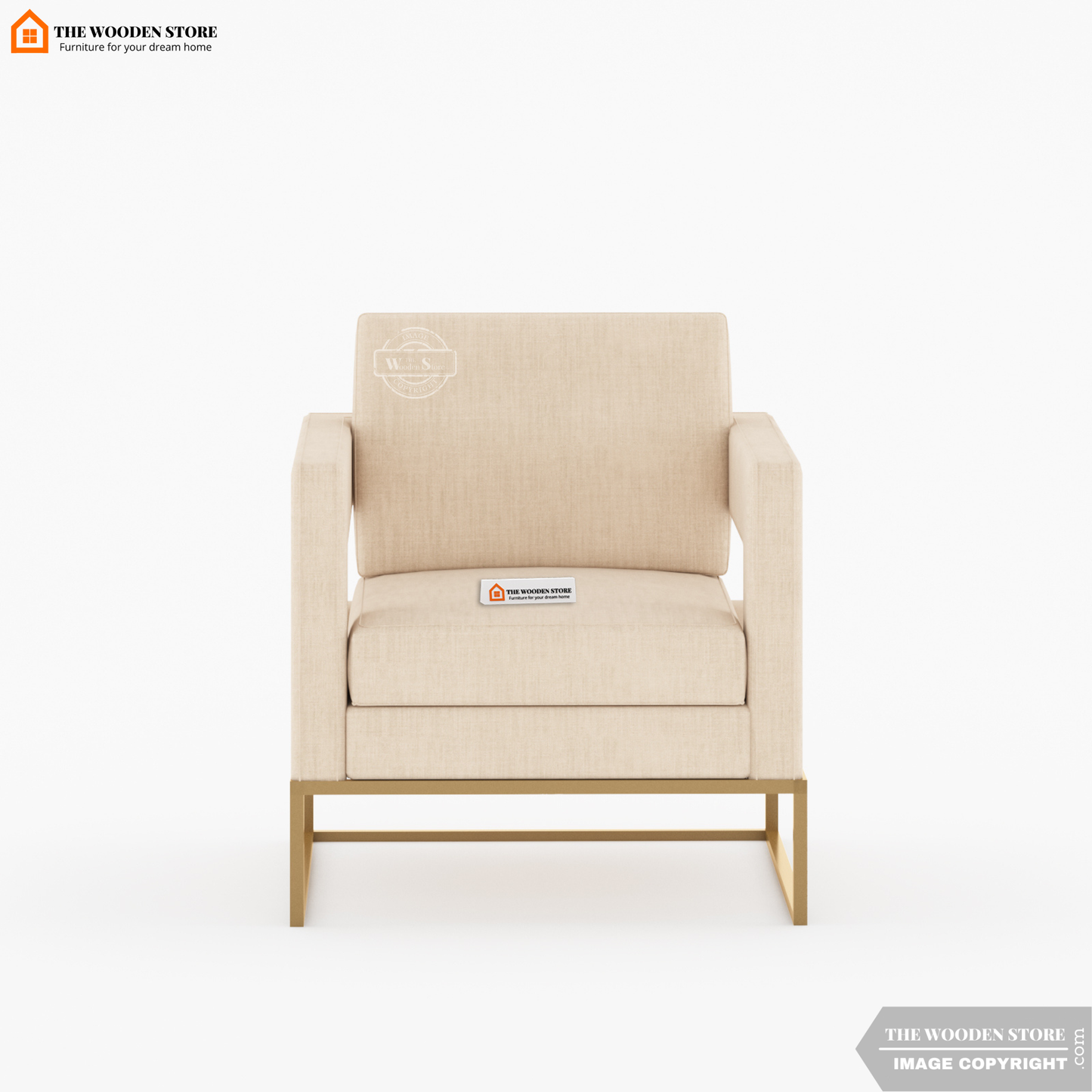 Verve Arm Chair (Soft Vanilla)