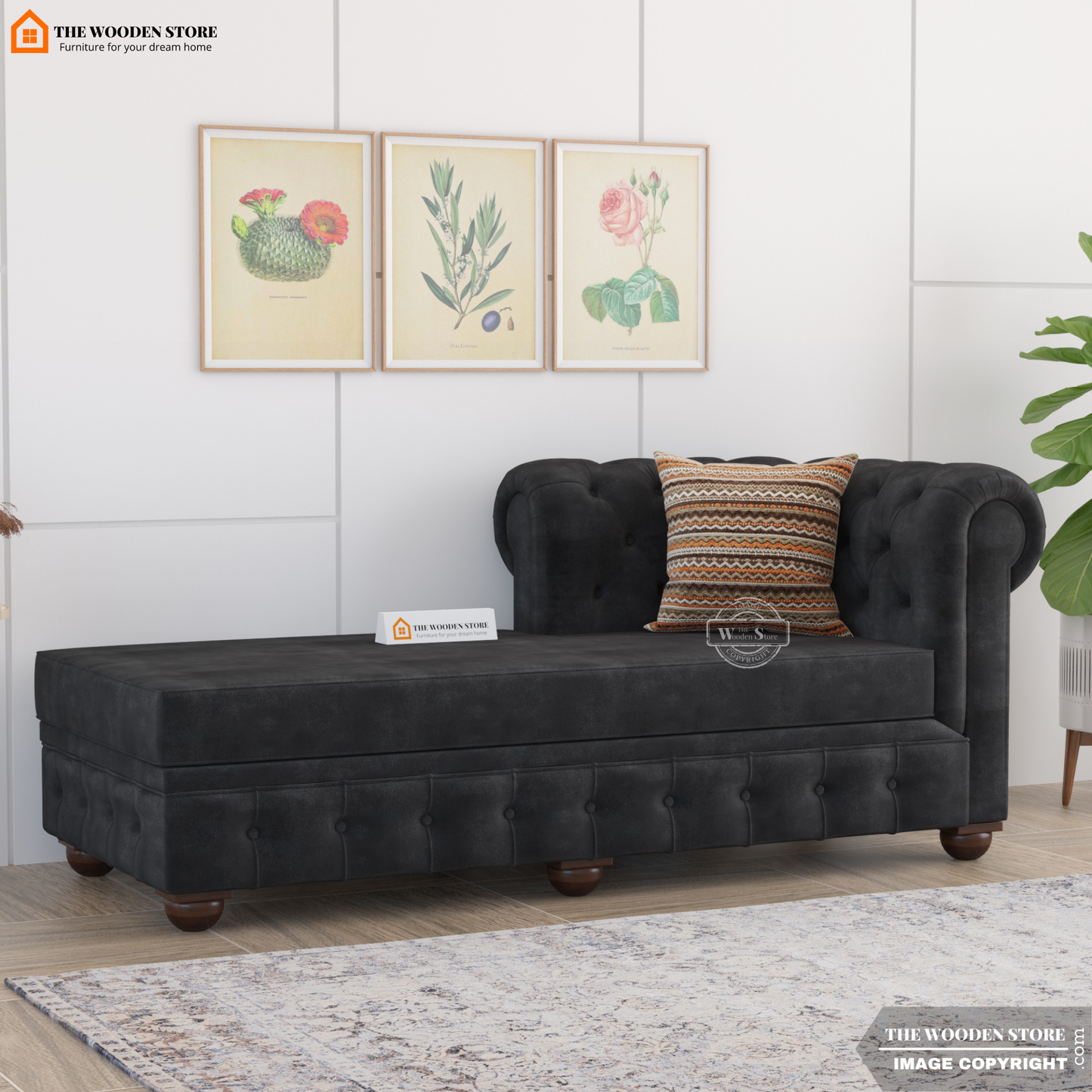 Ronin Chaise Lounge (Natural Grey)