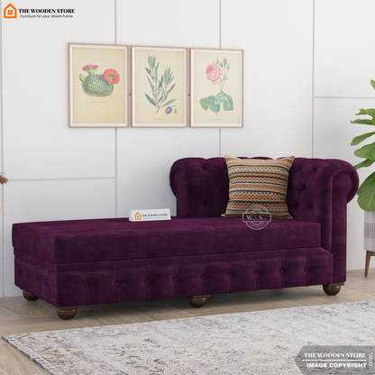 Ronin Chaise Lounge (Wine Berry)