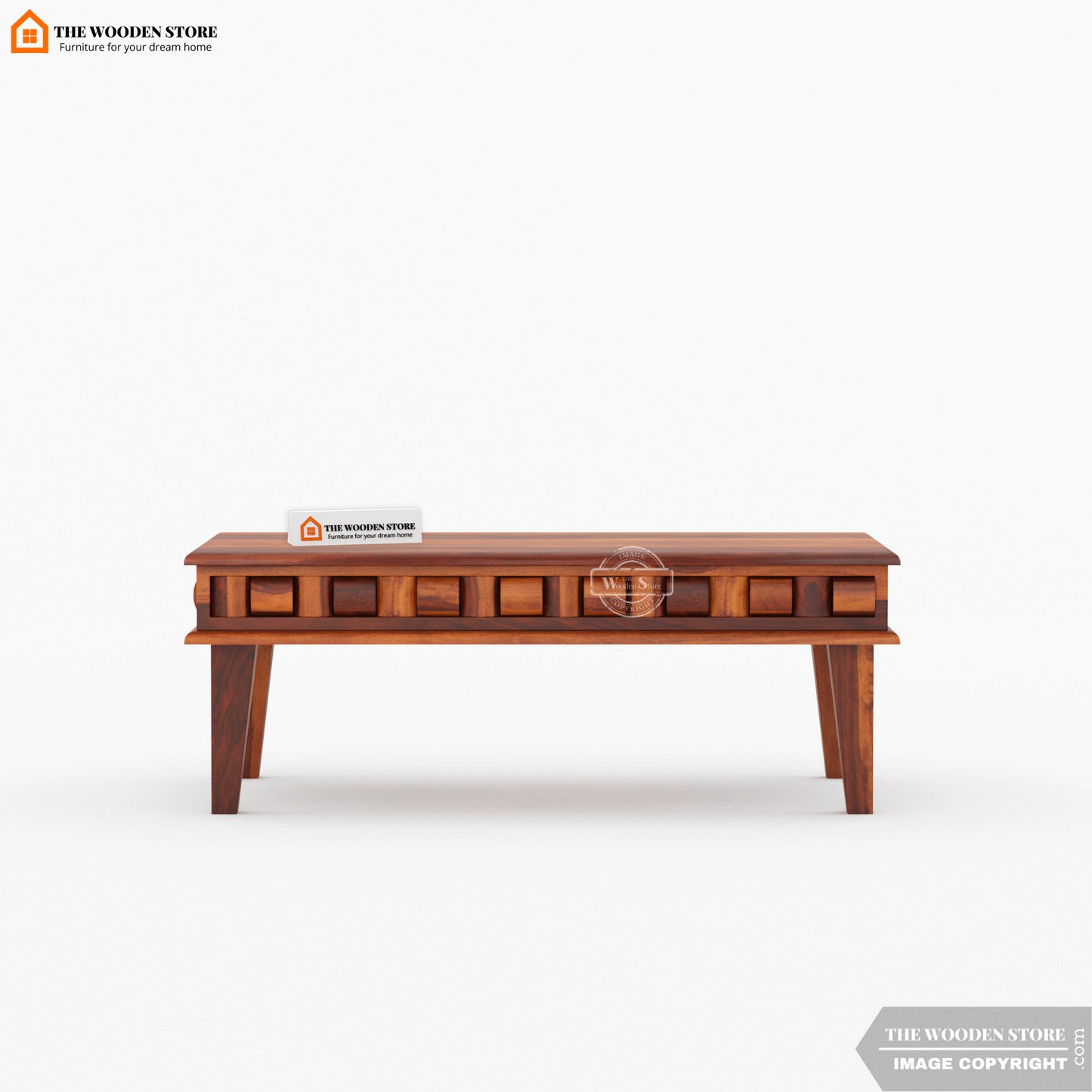 Woodwave Coffee Table (Honey Finish)