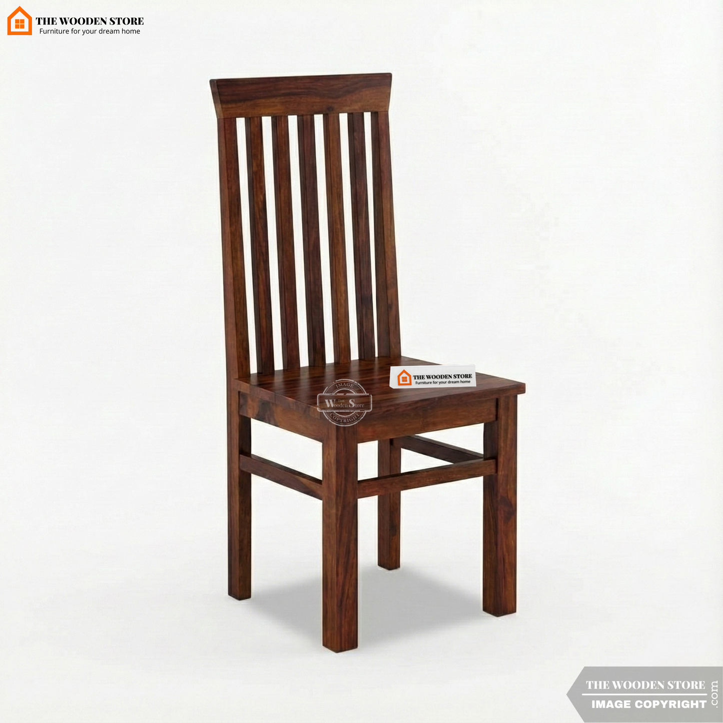 Ananta 6 Seater Dining Set (Walnut Finish)