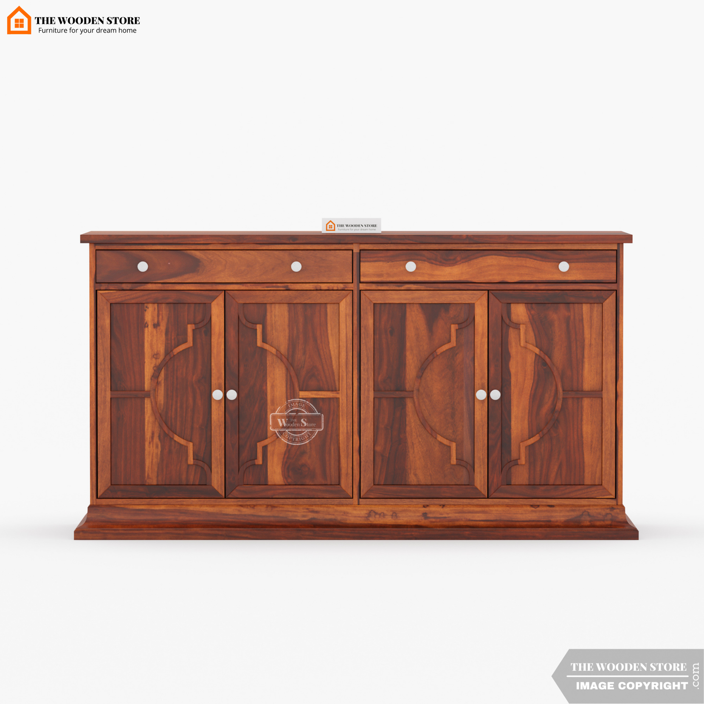 Coulter Cabinets and Sideboard (Honey Finish)