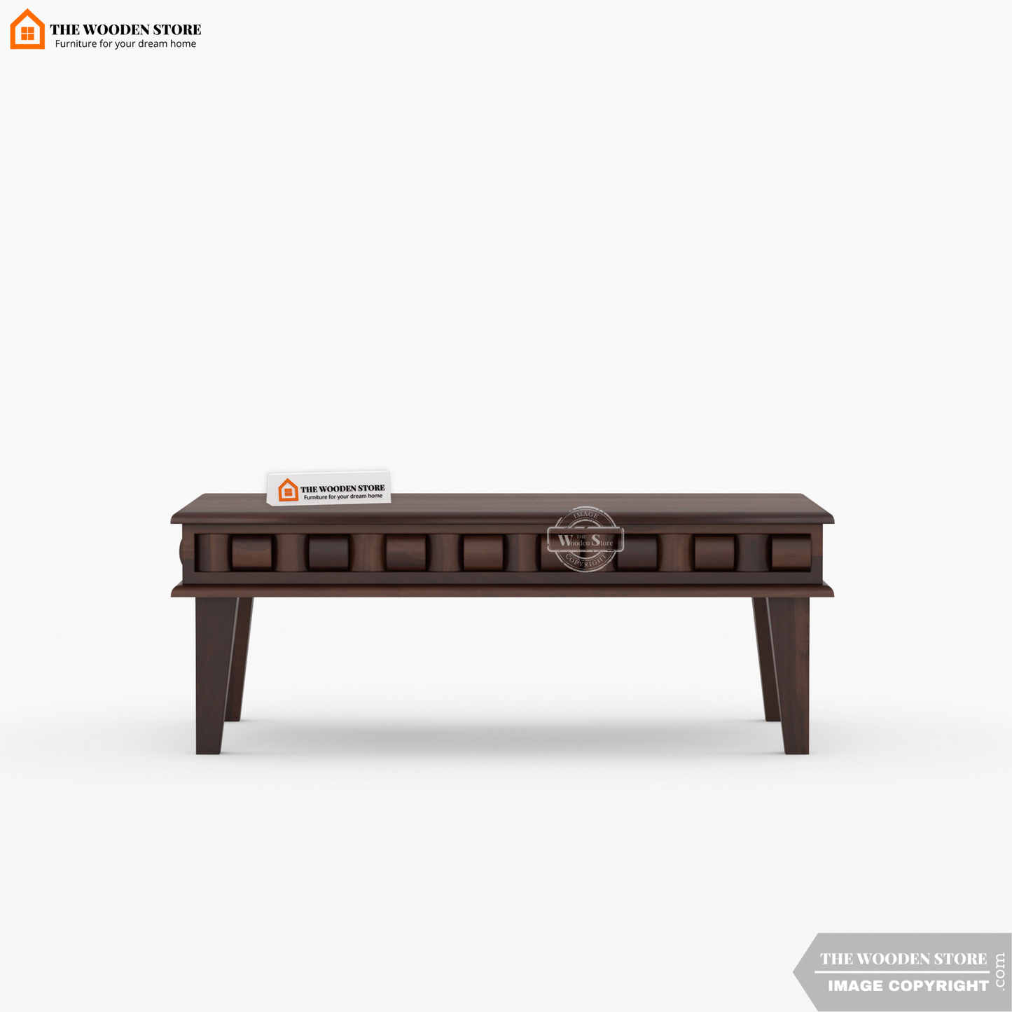 Woodwave Coffee Table (Walnut Finish)