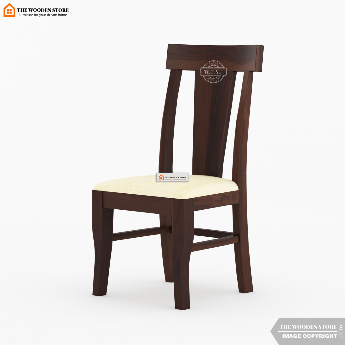 Velma 6 Seater Extendable Dining Set (Walnut Finish)