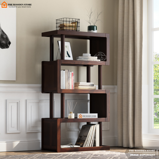 Akazie Bookshelf (Walnut Finish)