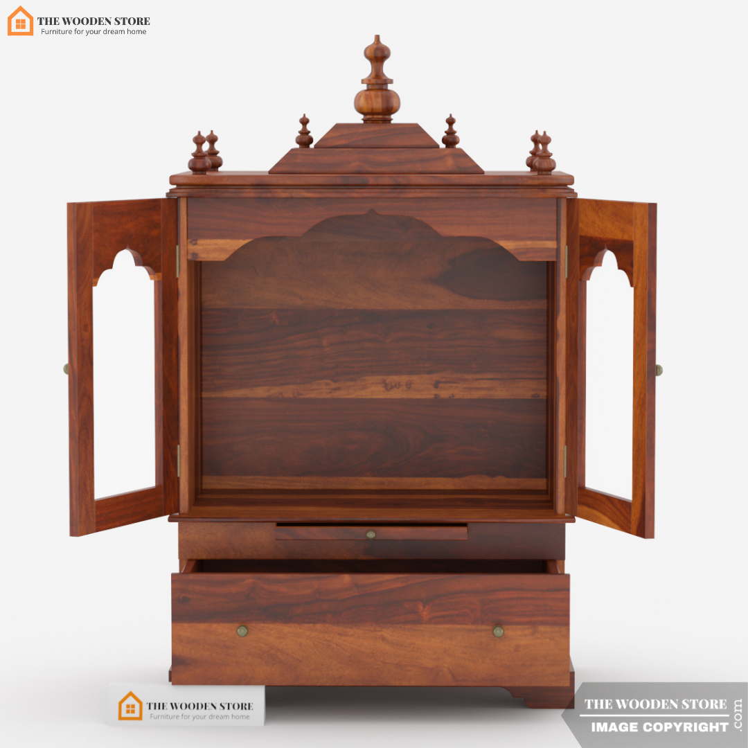Riddhi Home Temple (Honey Finish)