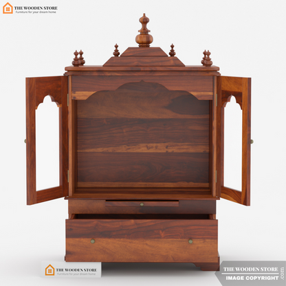 Riddhi Home Temple (Honey Finish)