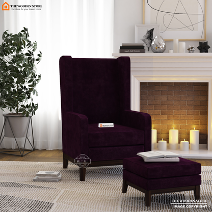 Joe Lounge Chair (Wine Berry)