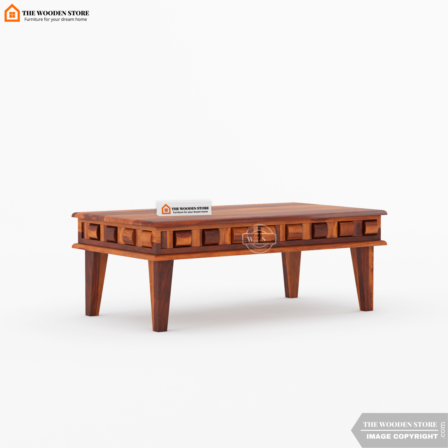 Woodwave Coffee Table (Honey Finish)