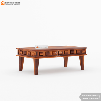 Woodwave Coffee Table (Honey Finish)