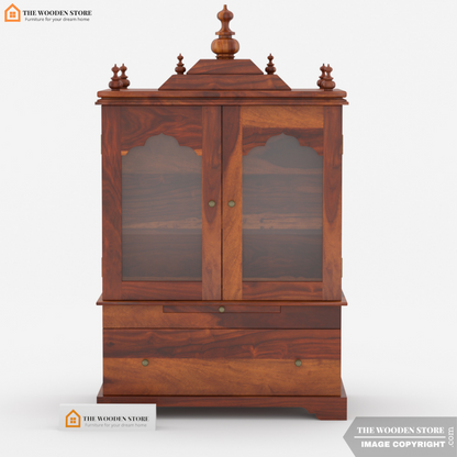 Riddhi Home Temple (Honey Finish)