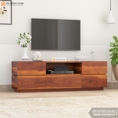 Fairy Tv Unit (Honey Finish)
