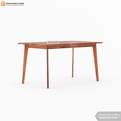 Sharon 6 Seater Dining Set (Honey Finish)