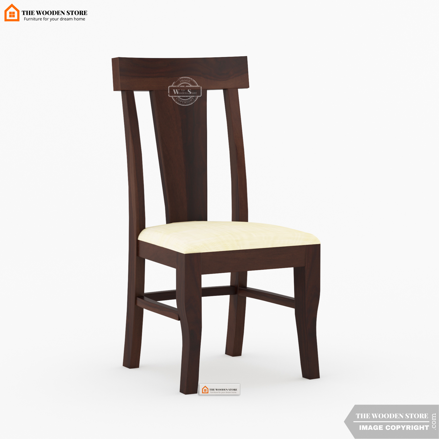 Velma 6 Seater Extendable Dining Set (Walnut Finish)