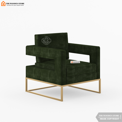 Verve Arm Chair (Olive Green)