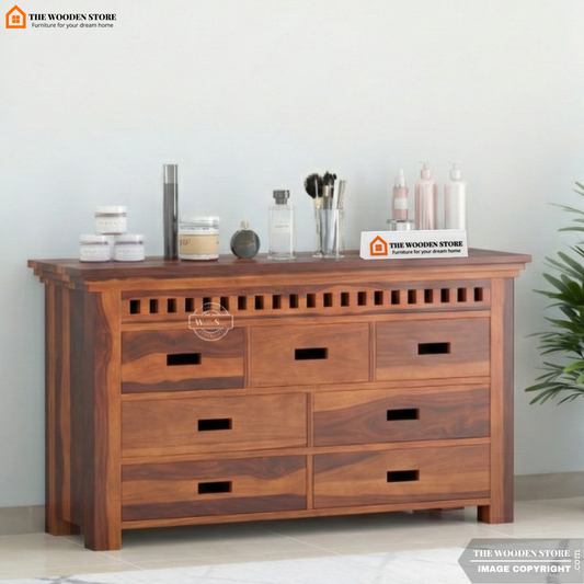 Donald Chest Of Drawers (Honey Finish)