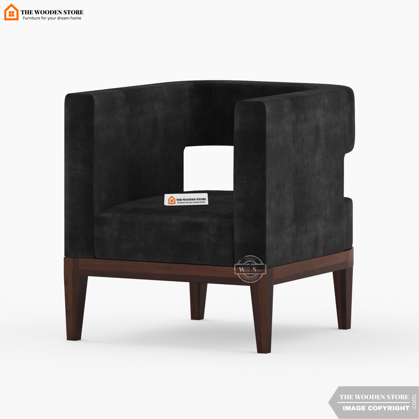 Zentro Lounge Chair (Natural Grey)