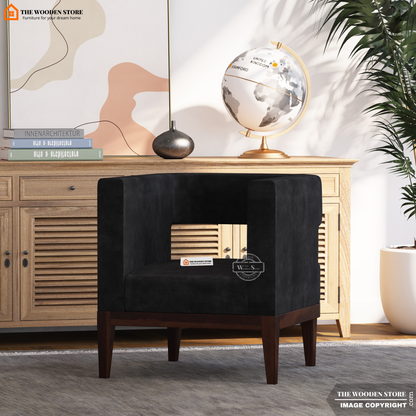 Zentro Lounge Chair (Natural Grey)